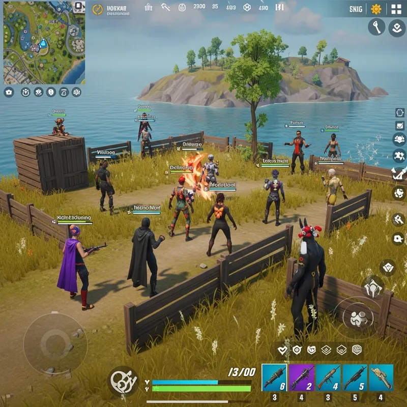 Intense Island Battle - Exciting Bgmi Mobile Game