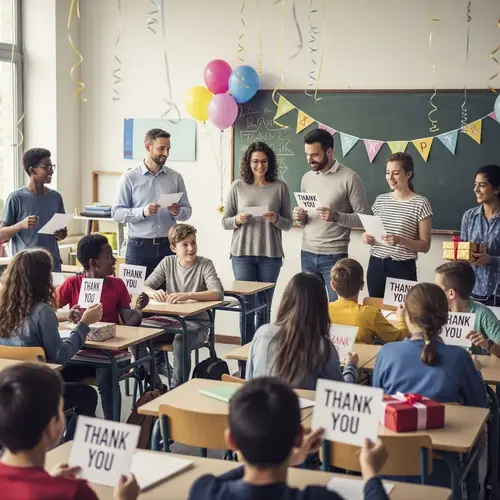 Celebrating Teachers: Students' Heartfelt Appreciation