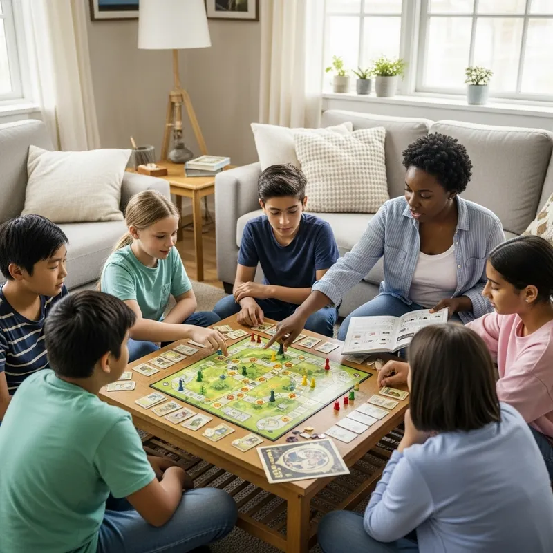 Multi-Ethnic Group Playing Board Game | Fun Family Time