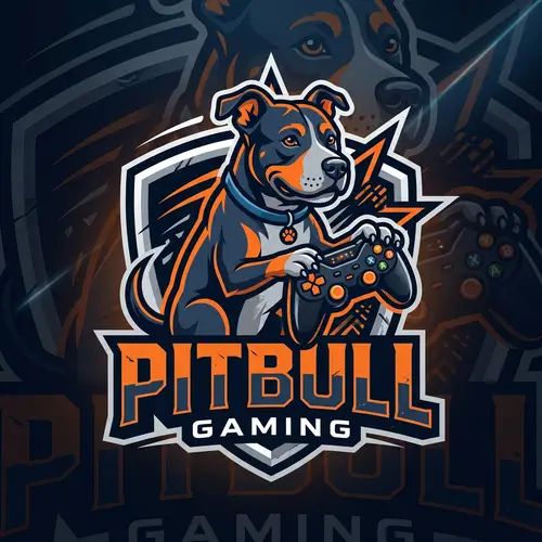 PITBULL Gaming Logo Design