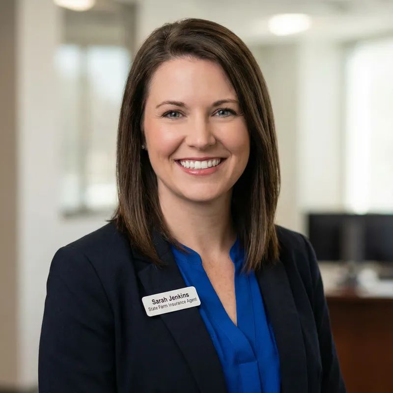 Professional Insurance Agent Headshot