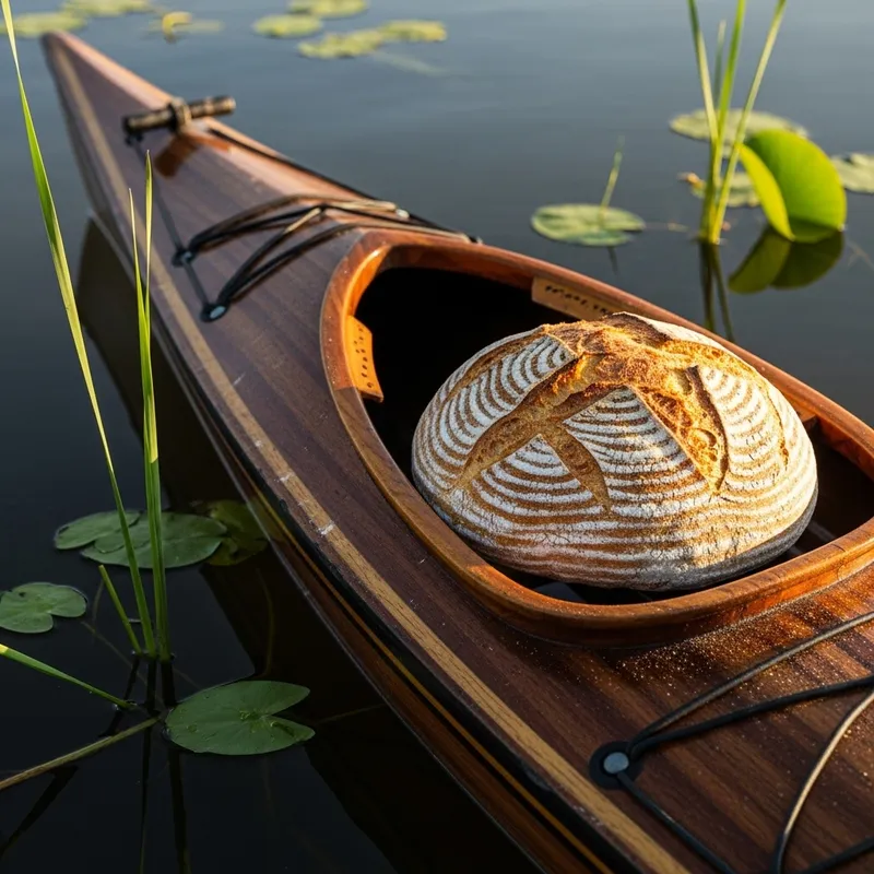 Sourdough Bread on a Kayak | Adventure Baking Experience
