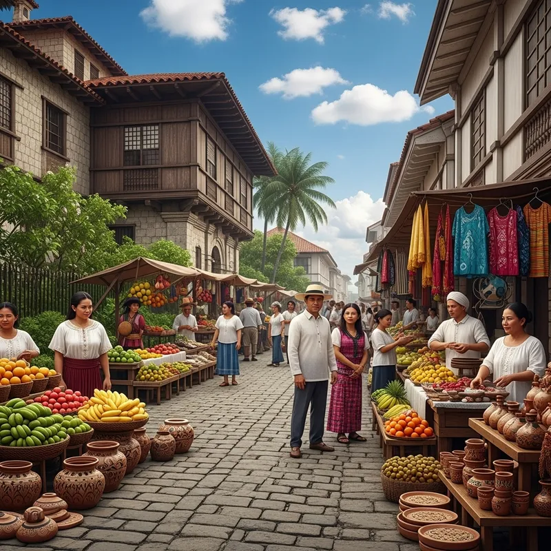 Spanish Colonial Period in the Philippines: A Vibrant Scene Recreated