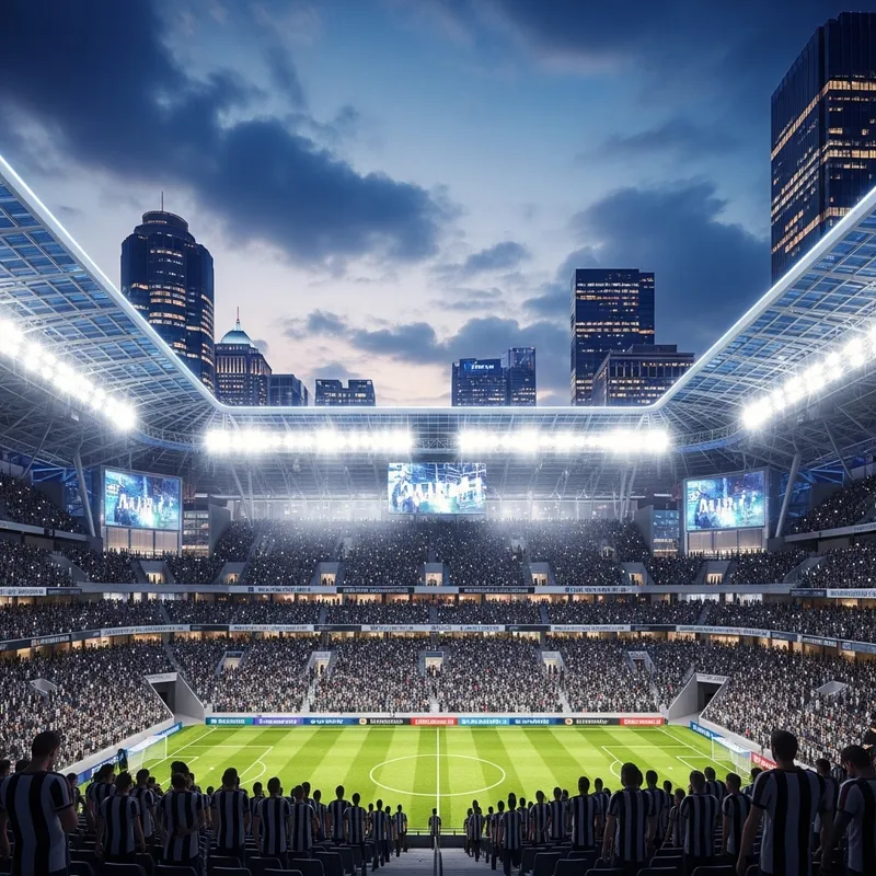 New Besiktas Football Stadium Design in Urban Setting