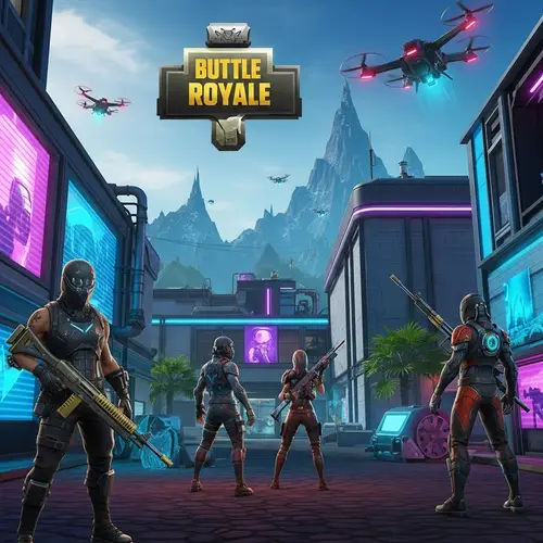 Futuristic Battle Royale: 2000 Years Ahead - Imagining a Techno Future