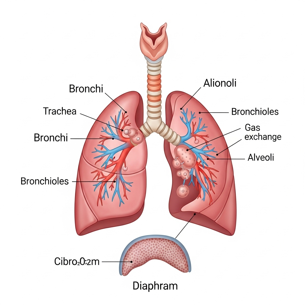 Respiratory Process Steps Easy Way To Draw Diagram Of Human Respiratory System - Infoupdate.org