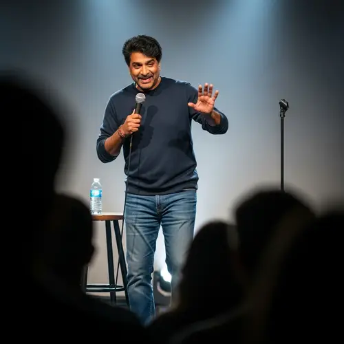 Charismatic South Asian Stand-up Comedian | Live Performance