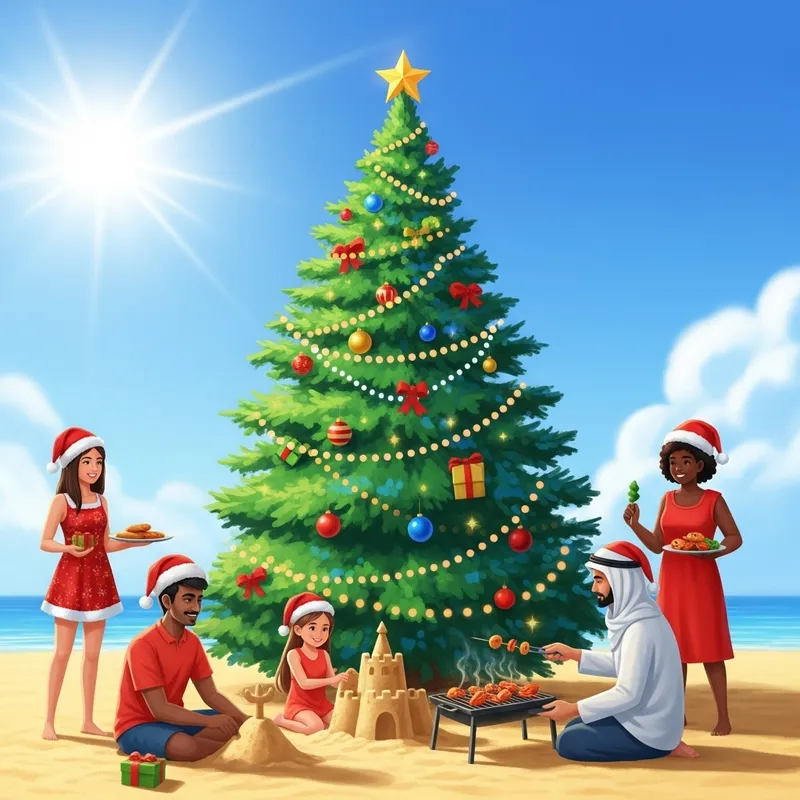 Summer Christmas Vibes: Festive Fun in the Sun
