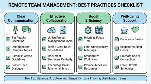Top Best Practices for Remote Team Management