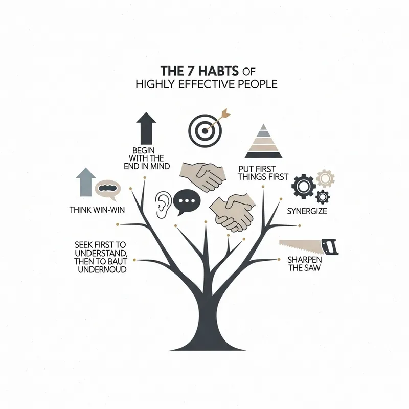7 Habits of Highly Effective People: Modern & Minimalist Art 7 Habits of Highly Effective People: Modern & Minimalist Art