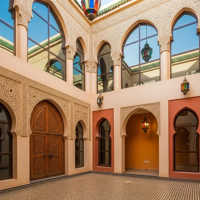 New Offices with Moroccan Architecture Design