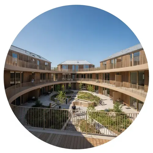 Innovative Social Housing Project for Sustainable Living