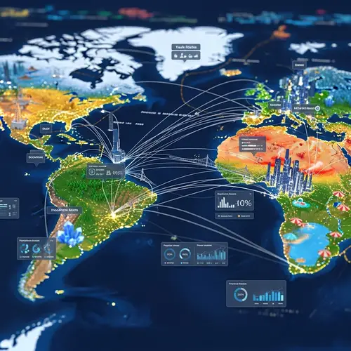 Detailed Economic Geography Visualization