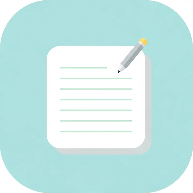 Create a Serene Note-Taking App Icon
