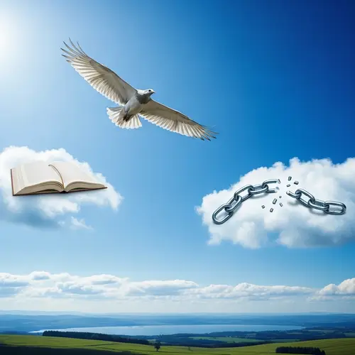 Symbolizing Freedom and Liberty - Inspiring Image