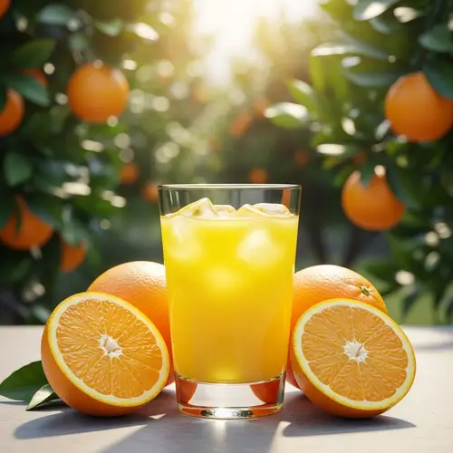 Refreshing Orange Juice - Enjoy a Fresh Start in the Morning
