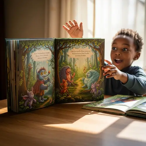 Enchanted Forest Picture Book: Imaginative Illustrations