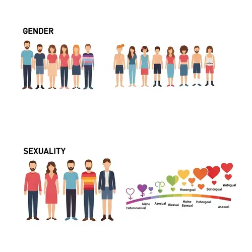 Understanding Gender and Sexuality: Educational Illustration