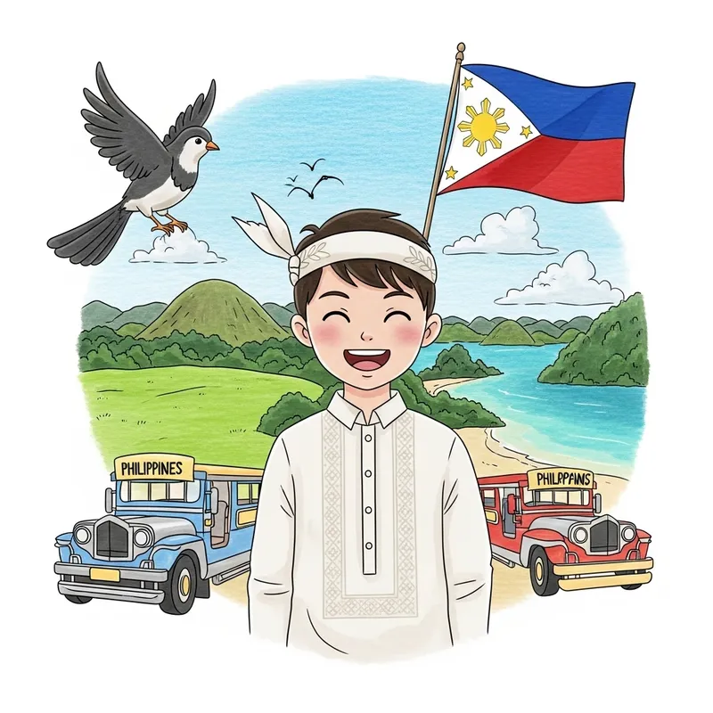 Proud to be Pinoy: A Heartwarming Pilipino Drawing