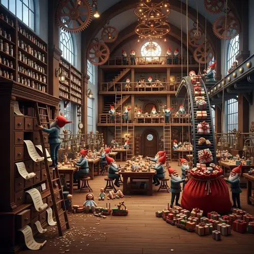 Magical Workshop with Gnome Toy Makers | Toy Factory Fantasy