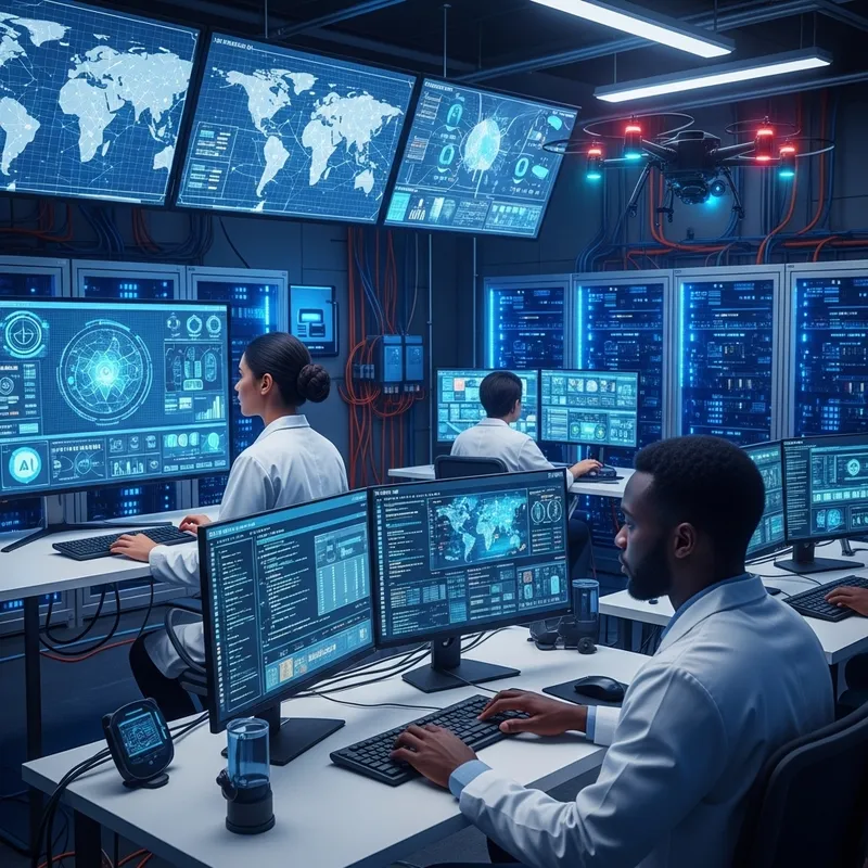 Technologically Advanced Cybersecurity Room: Automation Control Technologically Advanced Cybersecurity Room: Automation Control