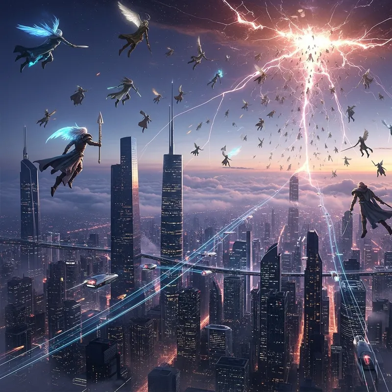 Immortals Attack: Technology Meets the Supernatural