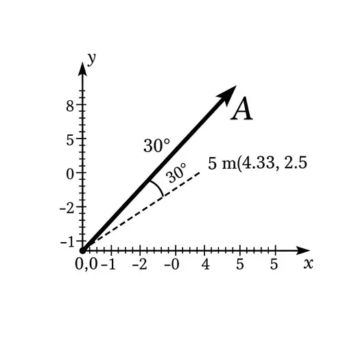 Visualizing Polar Coordinates on Cartesian Plane