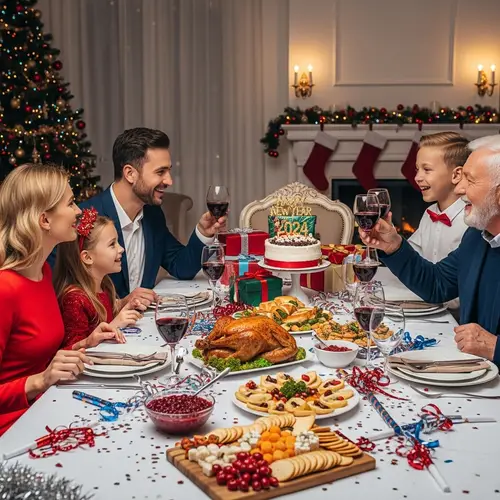 Celebrate New Year's with Family Gatherings