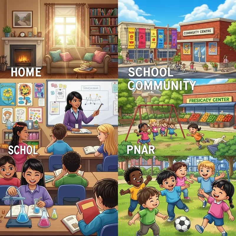 Visual Learner Environments: Home, School and Community