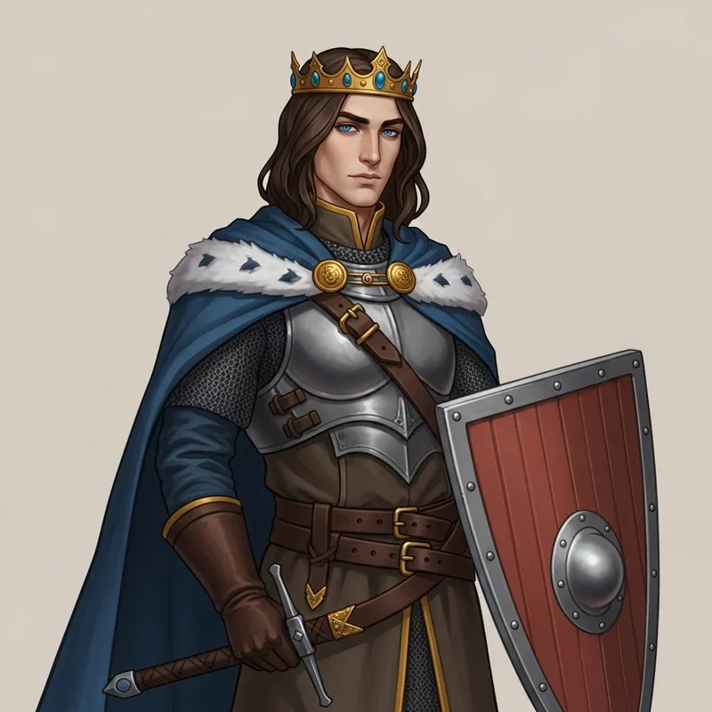 Graceful Jon Snow with Stark Features and Grey Eyes