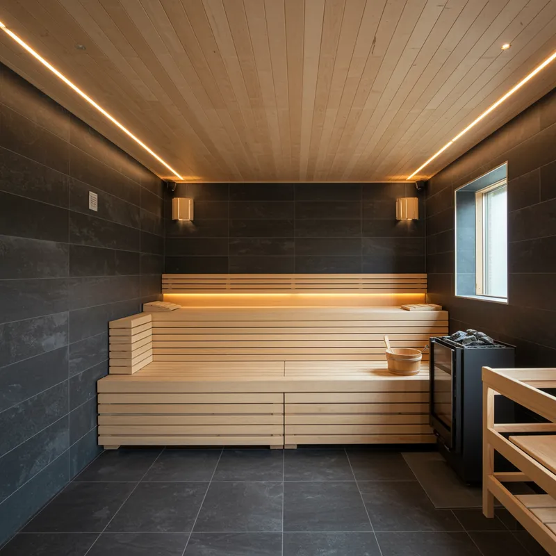 Modern Sauna Interior Design Ideas