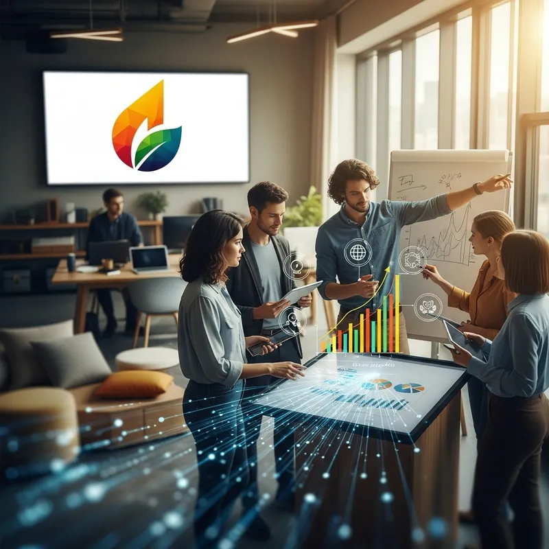 Realistic Photograph-Style Marketing Image for PowerPoint Presentation