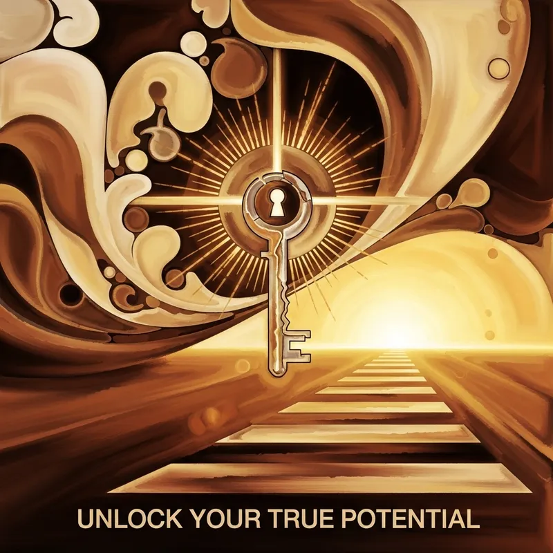 Unlock Your True Potential | Abstract Art