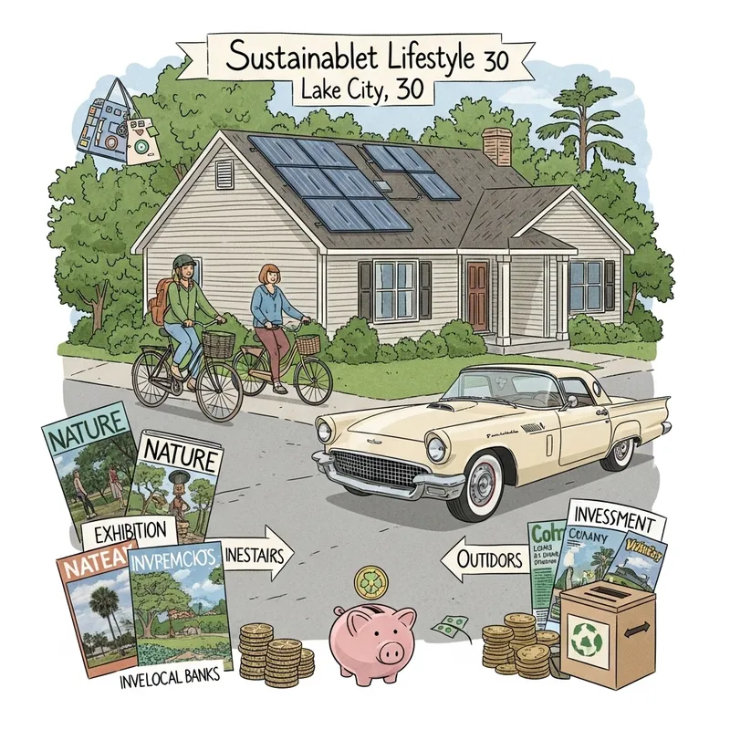 Sustainable Living in Lake City, FL: A Vision Board Detail