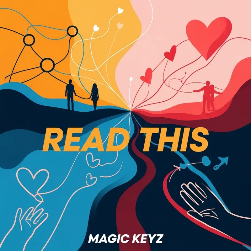 Read This - Magic Keyz Song Cover Art Design