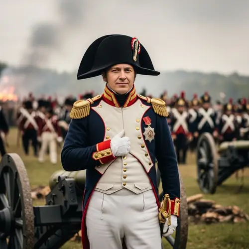 19th Century French Military Uniform | Historical Figure Portrait