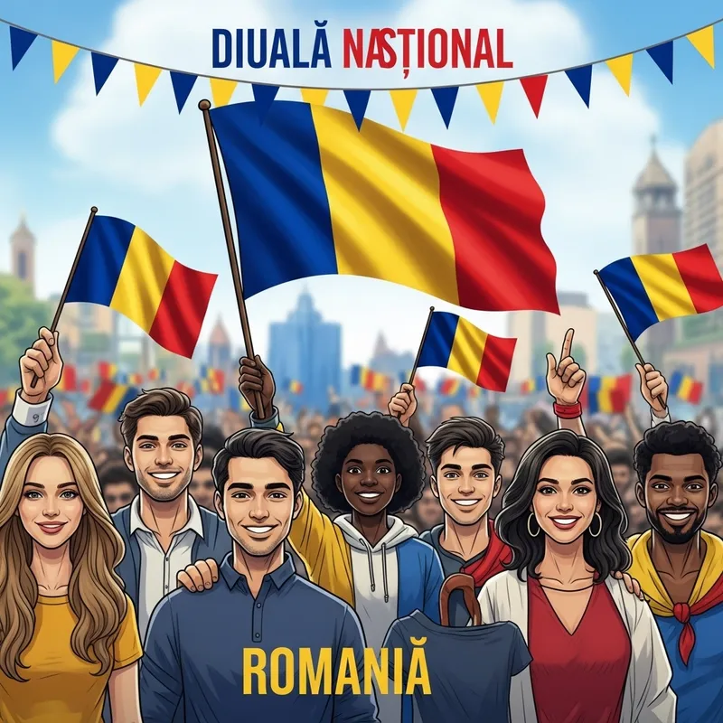 Romanian National Day: Beautiful Faces and Festive Celebrations