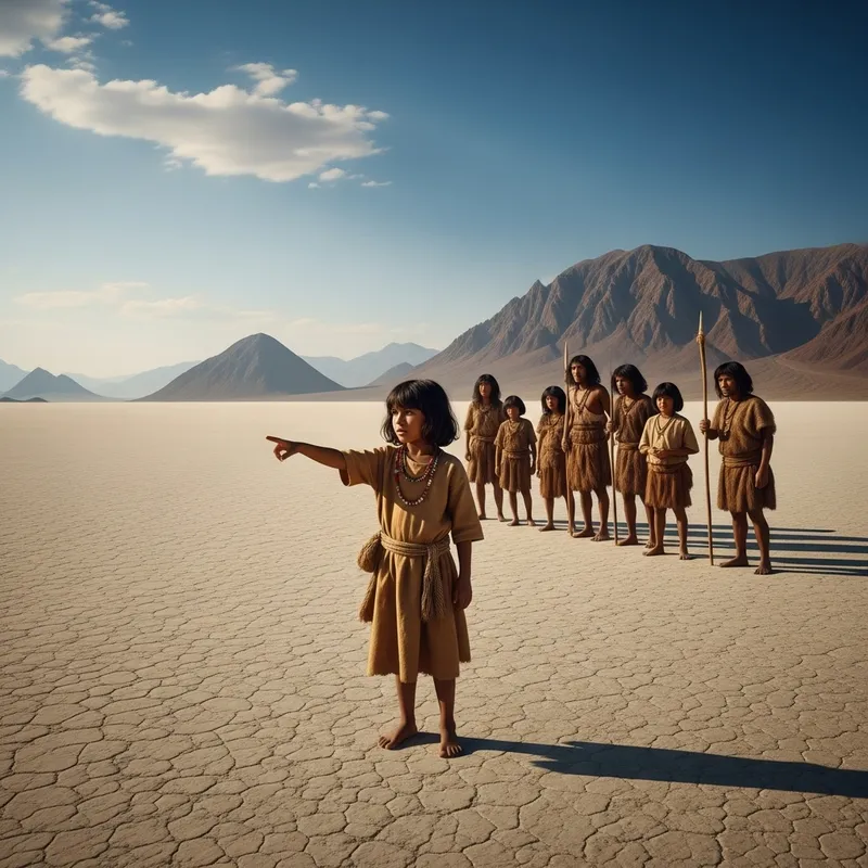 Enormity of an Abandoned Wasteland: Solitude & Distant Mountains