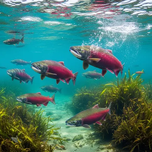 Salmon in an Invasive Ecosystem: Nature's Response