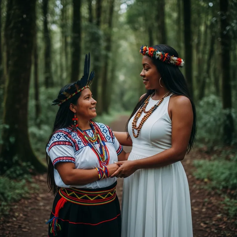 Celebrating Colombian Cultural Harmony in Nature