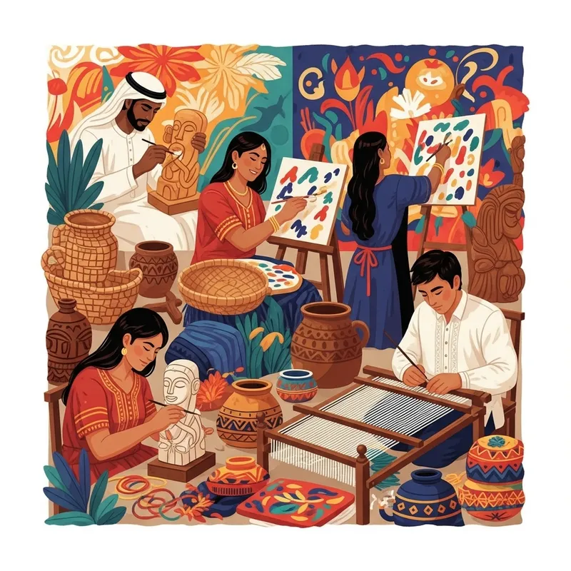 Vibrant Artistic Harvest: Filipino Creativity in Color