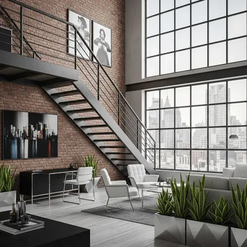 Chic Urban Loft with Modern Aesthetics | Trendy Environment