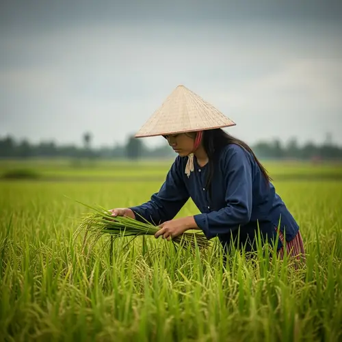 Historical Tale of Linh: Rice Fields in 1802