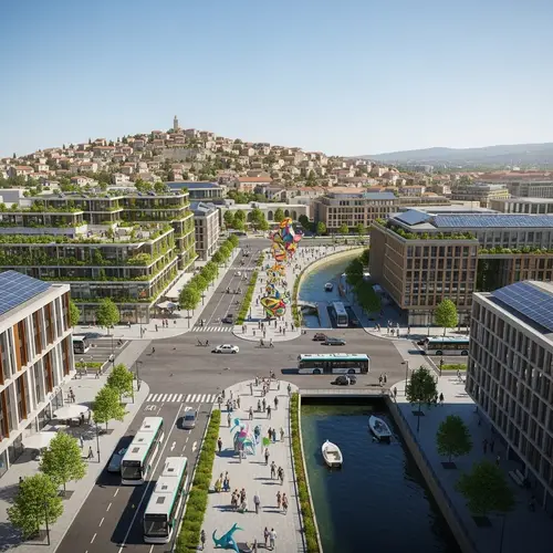 Modern Eskişehir: Sustainable Urban Design Vision