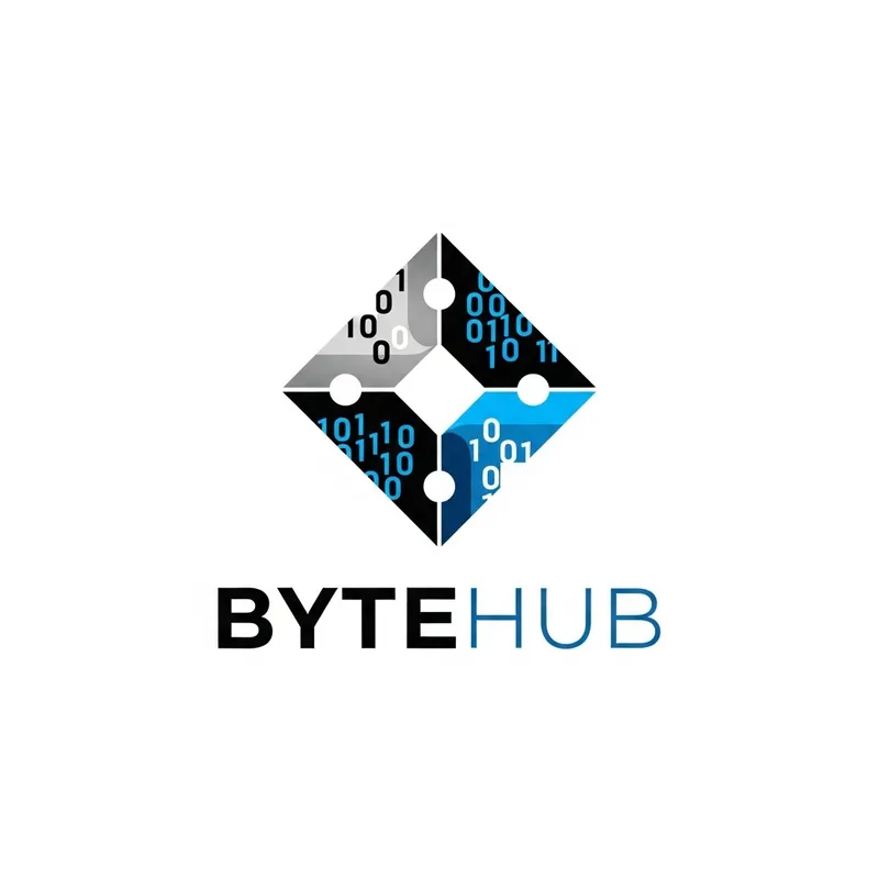 ByteHub: Innovative Logo Design for Technology Brand ByteHub: Innovative Logo Design for Technology Brand