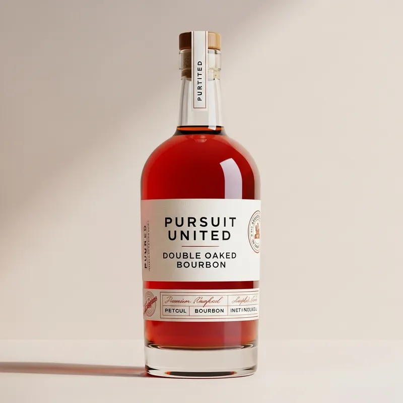 High-End Pursuit United Bourbon Bottle