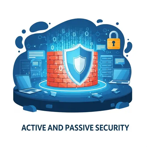 Active and Passive Security in Computer Technology