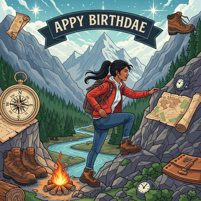 Dynamic Adventure Birthday Card Prompts for Friends