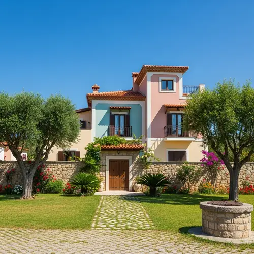 Serene Villa in Karapir Village | Mediterranean Charm