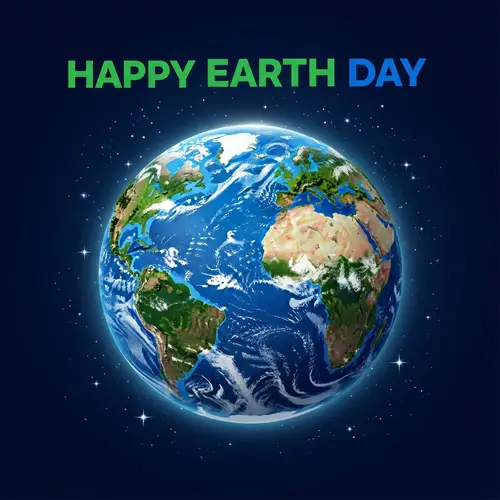Happy Earth Day Poster | Celebrate Our Unique Planet